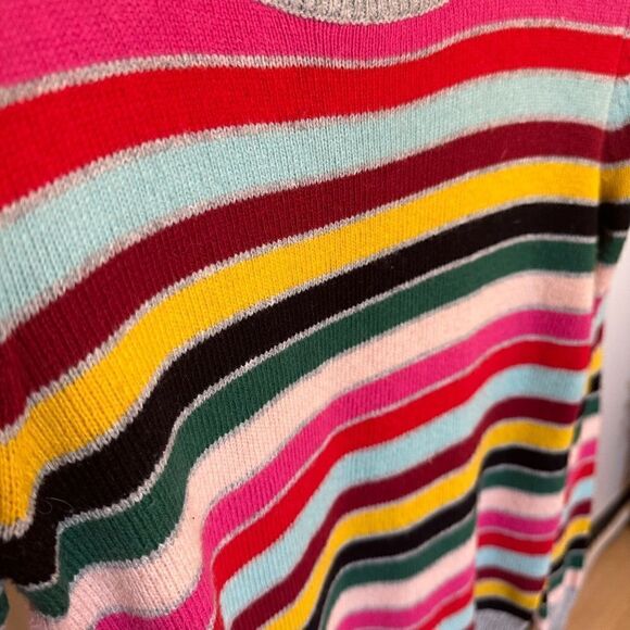 Multicoloured striped 1901 crewneck XS - Picture 4 of 8